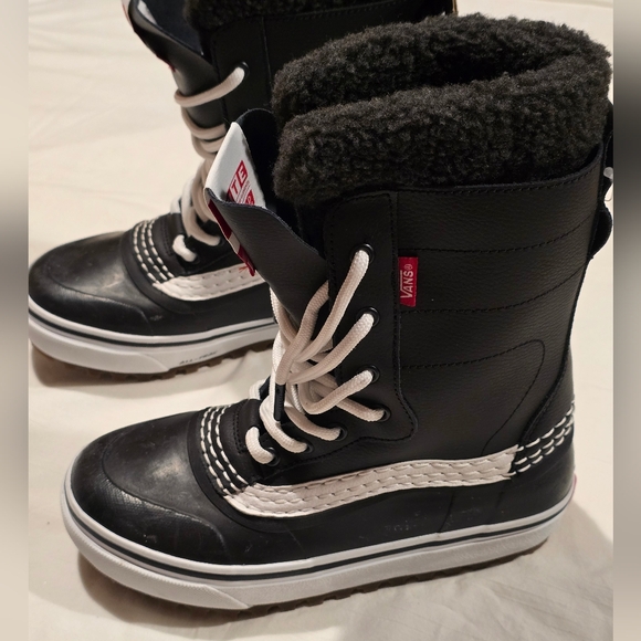 VANS Snow MTE Black/White Winter Boot Insulated Mens Size 4 W 5.5 New No Box main image 8